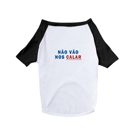T-shirt Pet - Não vão nos calar