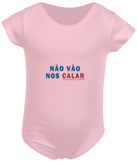 Nome do produto Body Infantil - Não vão nos calar