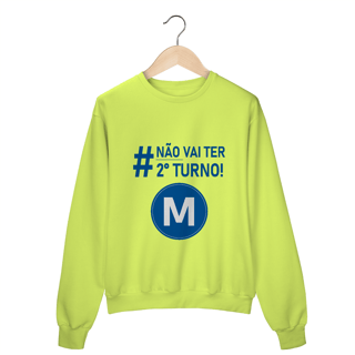 Nome do produto Moletom - Não vai ter 2º turno