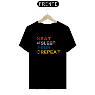 Nome do produto Camiseta Eat Sleep Run Repeat