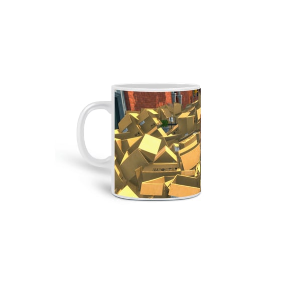 Caneca “Entrega Confirmada” – Sucesso (ou não) de logística