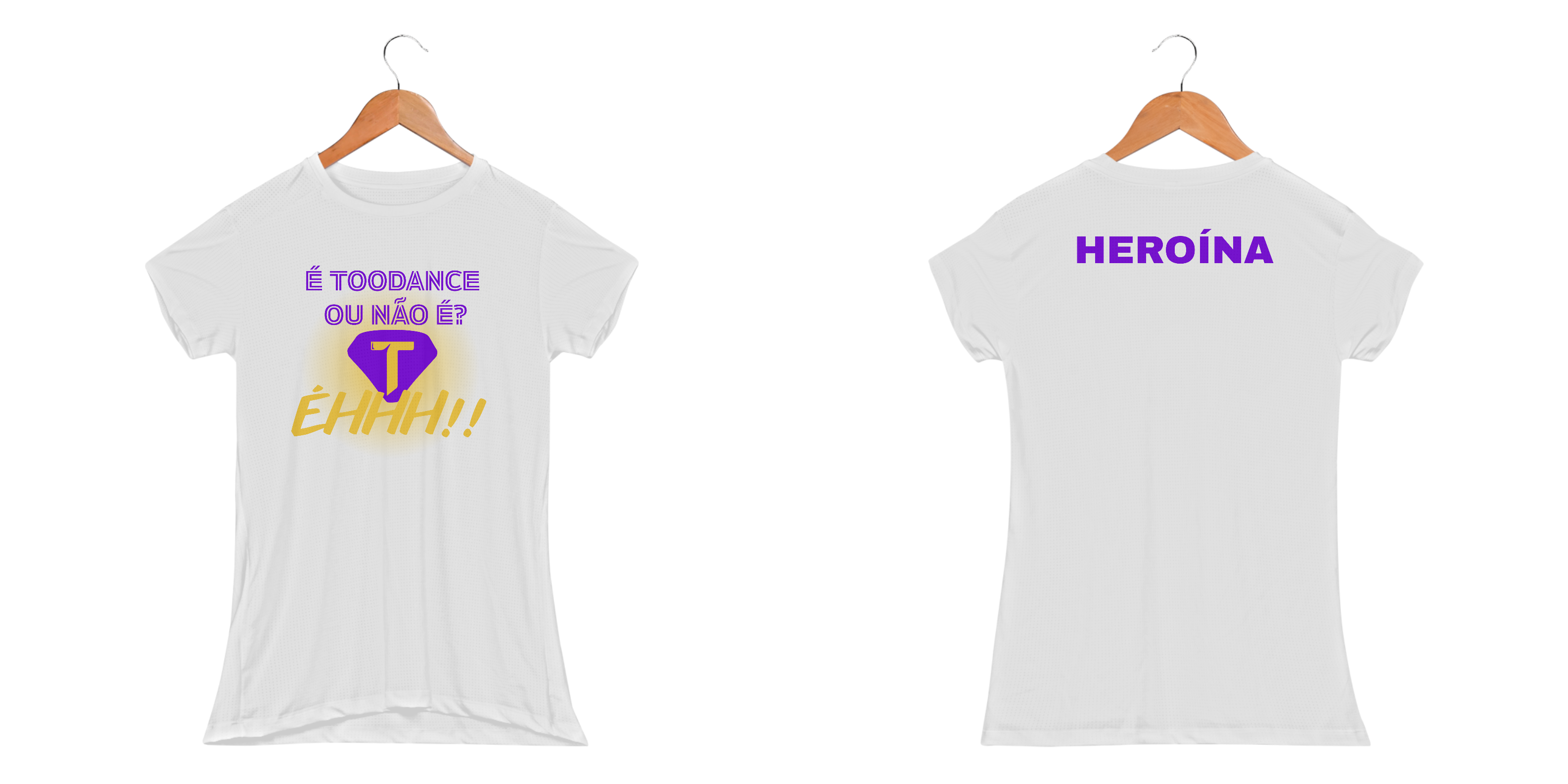 Camiseta Baby Long TooDance Fem Sport Dry UV