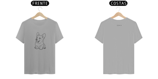Nome do produtoCamiseta Conceito Corgi Unissex