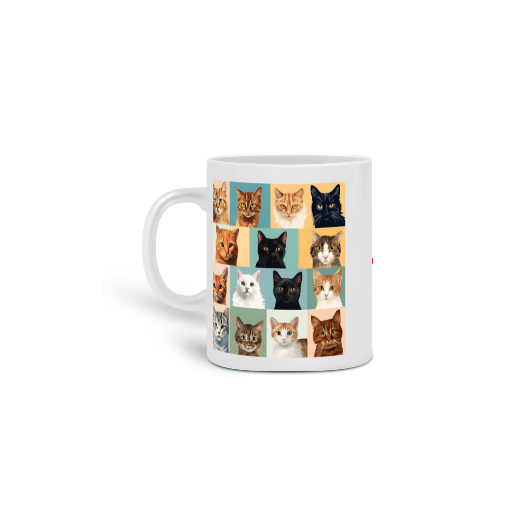 Caneca Gatos, gatos, gatossssss