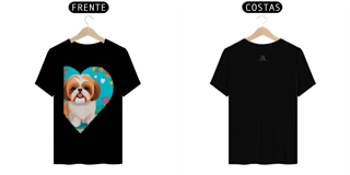 Nome do produtoCamiseta Premium Quality Shih Tzu
