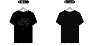 Nome do produtoCamiseta Conceito Coração Unissex