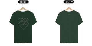Nome do produtoCamiseta Conceito Coração Unissex