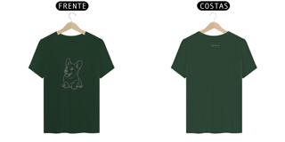 Nome do produtoCamiseta Conceito Corgi Unissex