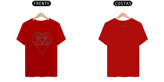Nome do produtoCamiseta Conceito Coração Unissex