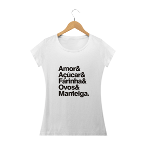 Amor, Açúcar, Farinha, Ovos, Manteiga