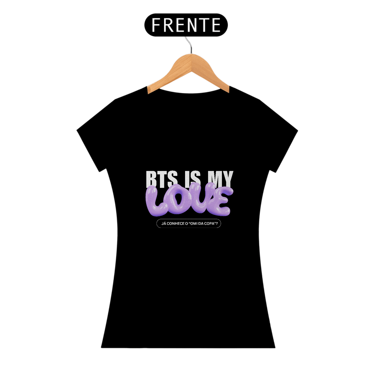 Nome do produto: Camisa- Bts is my love
