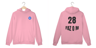 Nome do produto Moletom Canguru Faz o M