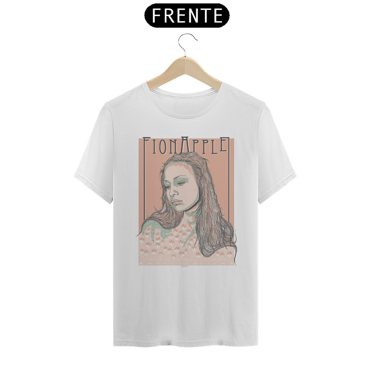 Nome do produto: Camiseta Fiona Apple - Vintage