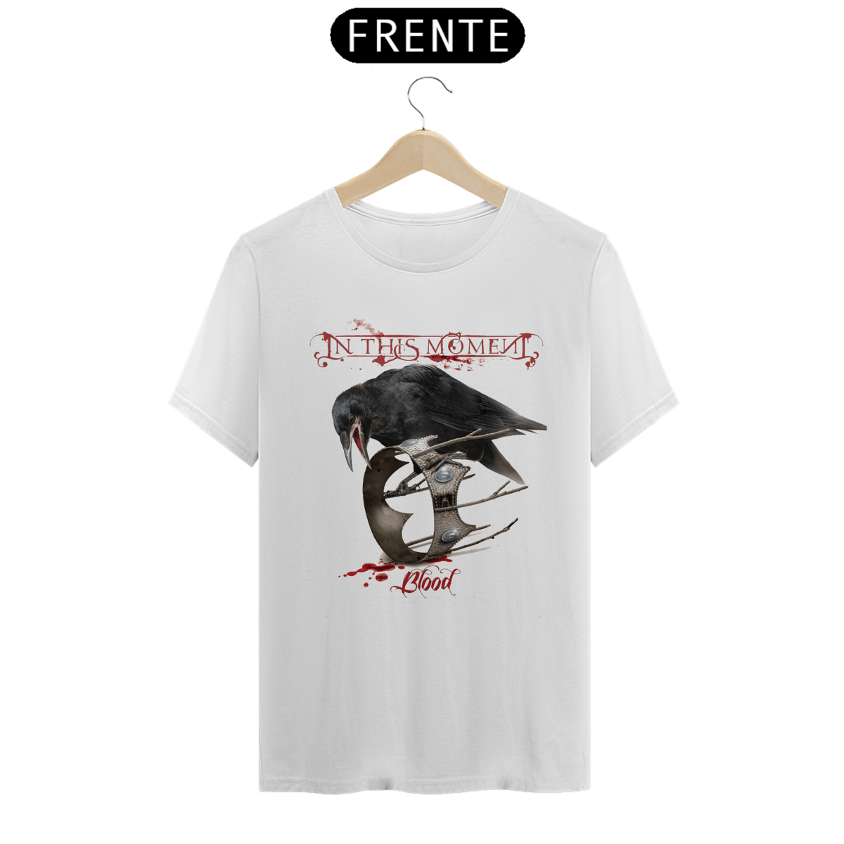Nome do produto: Camiseta In This Moment -  Blood