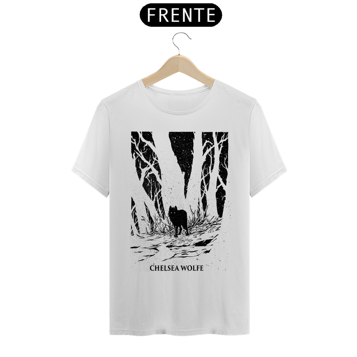 Nome do produto: Camiseta Chelsea Wolfe - Lone Wolf