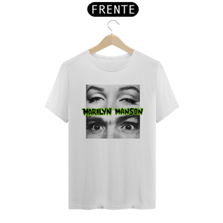 Nome do produto Camiseta Marilyn Manson - Marilyn Monrie/Charles Manson 