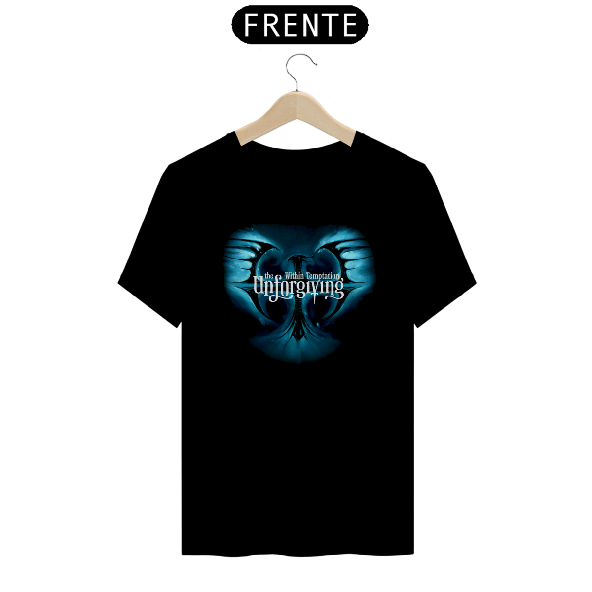 Nome do produto: Camiseta Within Temptation - The Unforgiving Logo