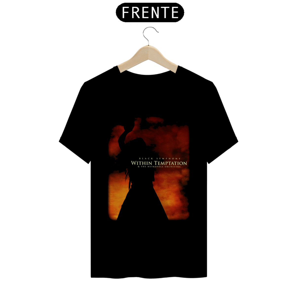 Nome do produto: Camiseta Within Temptation - Black Symphony