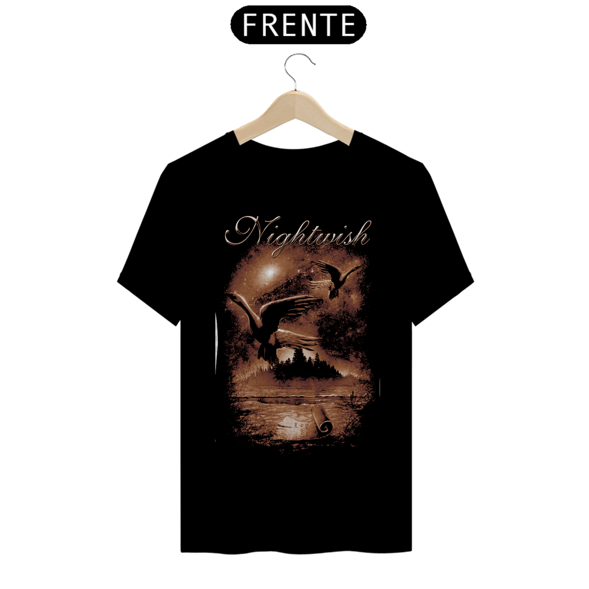 Nome do produto: Camiseta Nightwish - Wishmaster