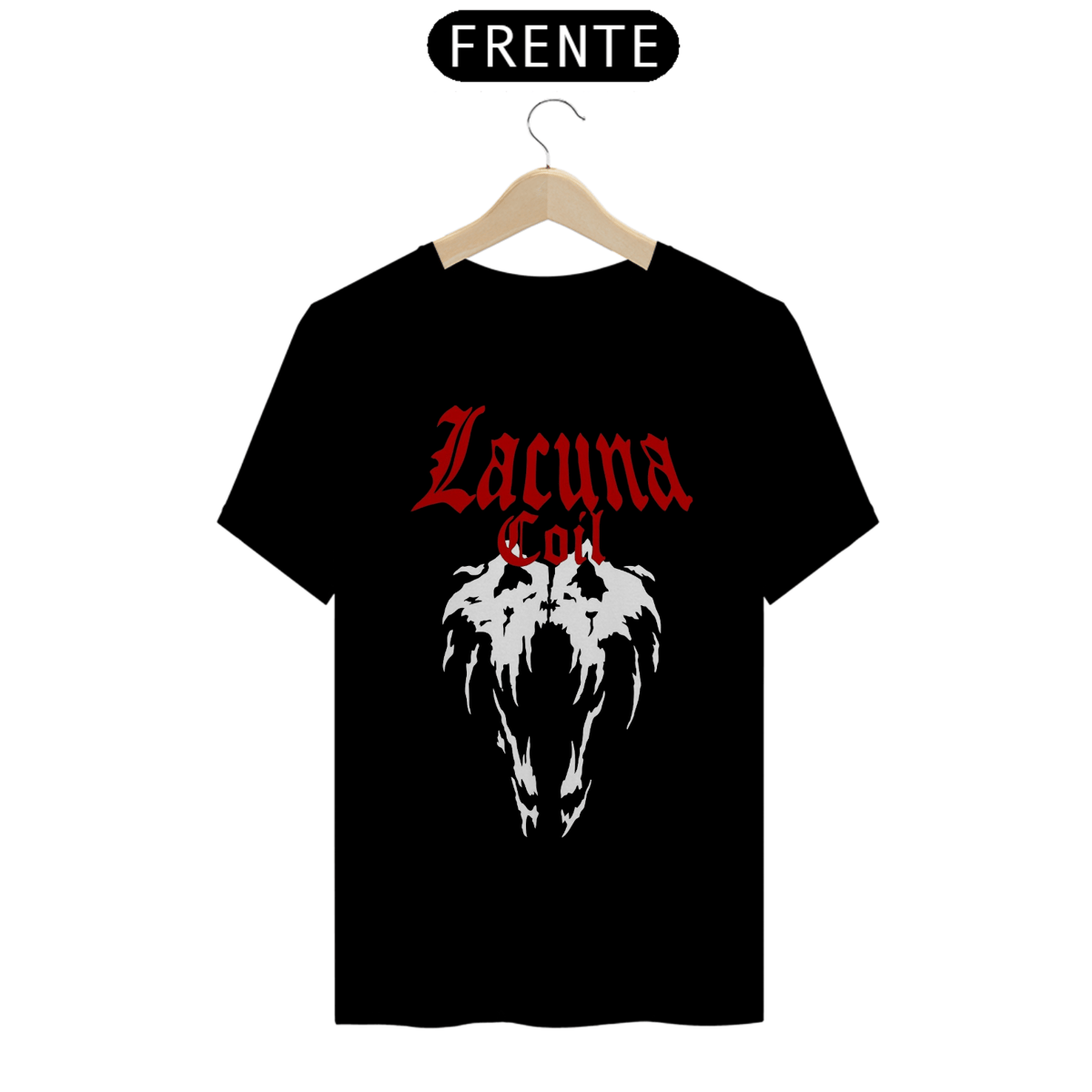 Nome do produto: Camiseta Lacuna Coil - Snake Skull