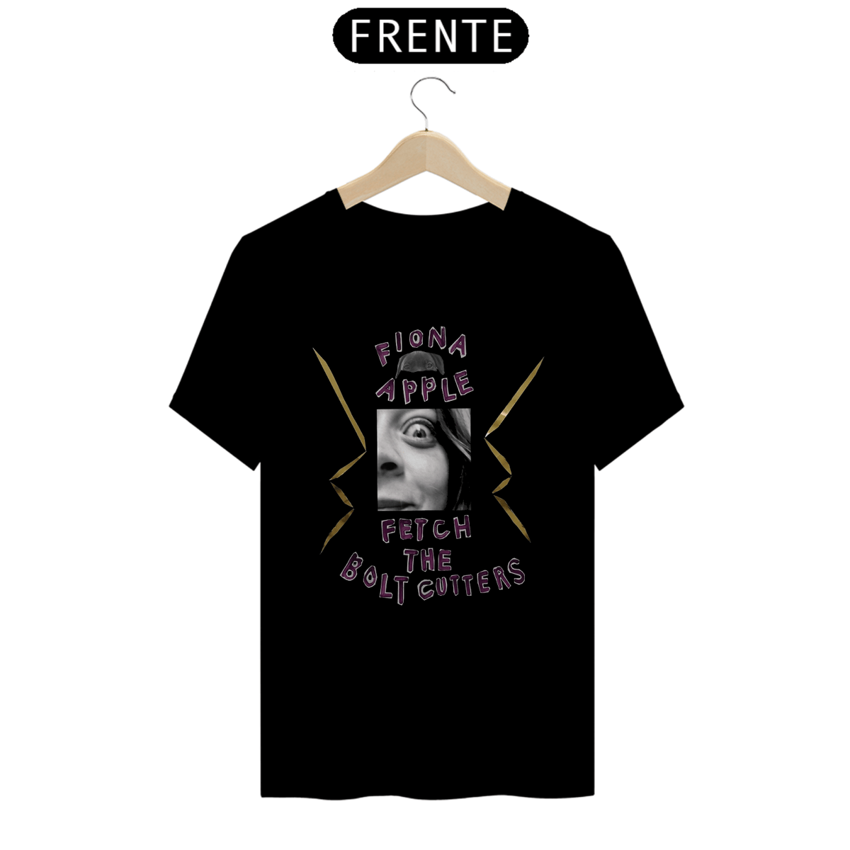 Nome do produto: Camiseta Fiona Apple - Fetch The Bolt Cutters