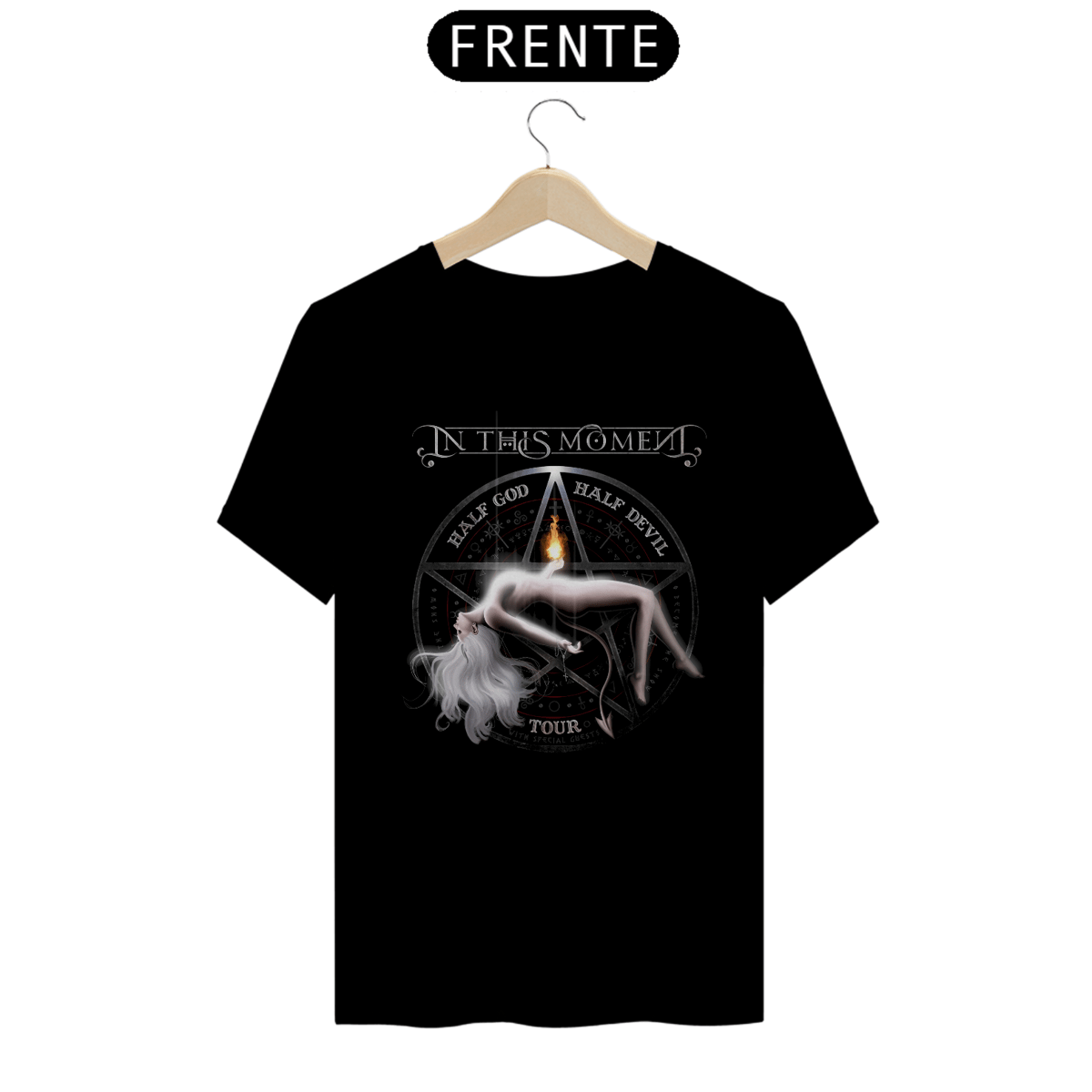 Nome do produto: Camiseta In This Moment - Half God Half Devil Tour