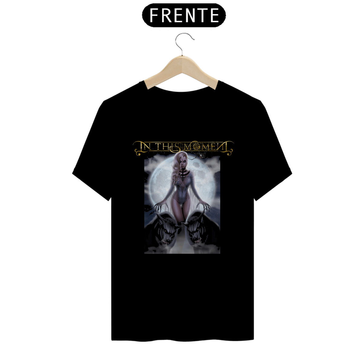 Nome do produto: Camiseta In This Moment - Big Bad Wolf