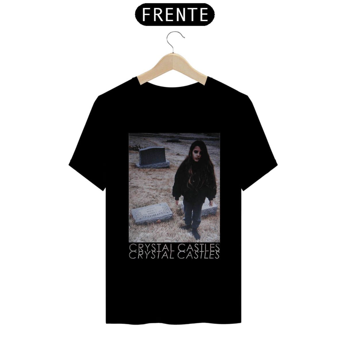 Nome do produto: Camiseta Crystal Castles - II