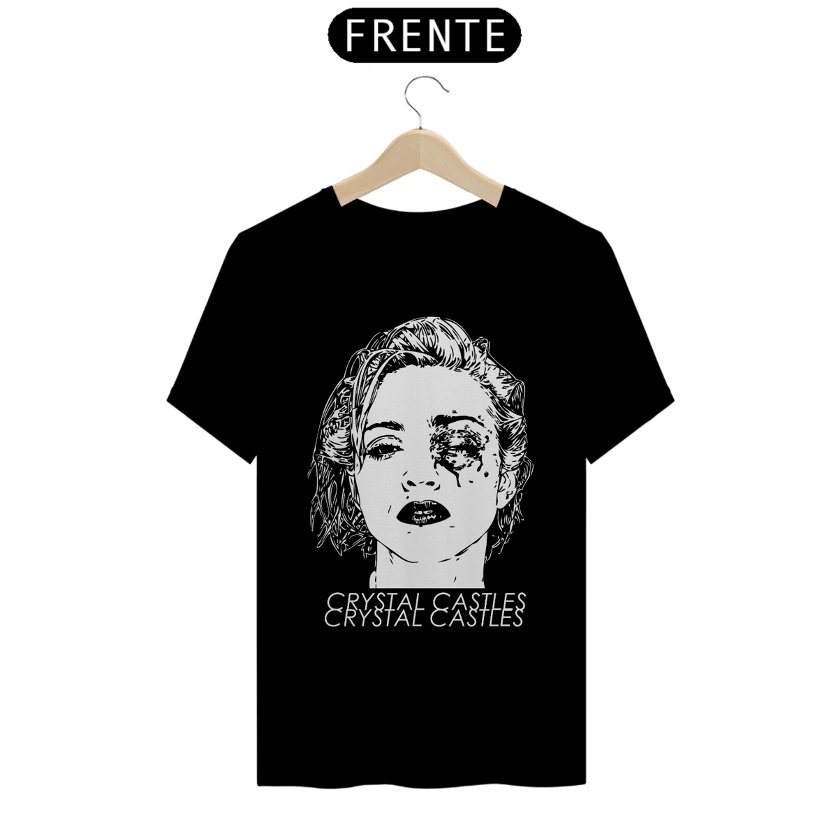 Nome do produto: Camiseta Crystal Castles - Madonna