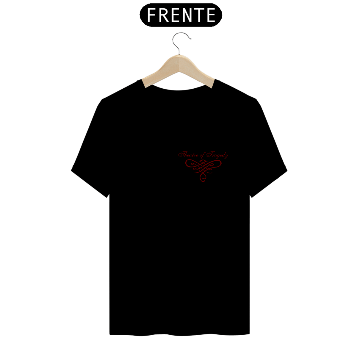 Nome do produto: Camiseta Theatre of Tragedy - Pocket Logo