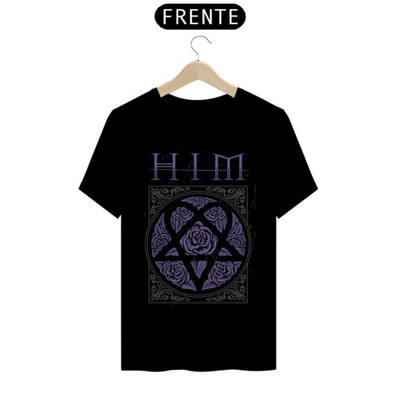 Camiseta HIM - Roses Heartagram