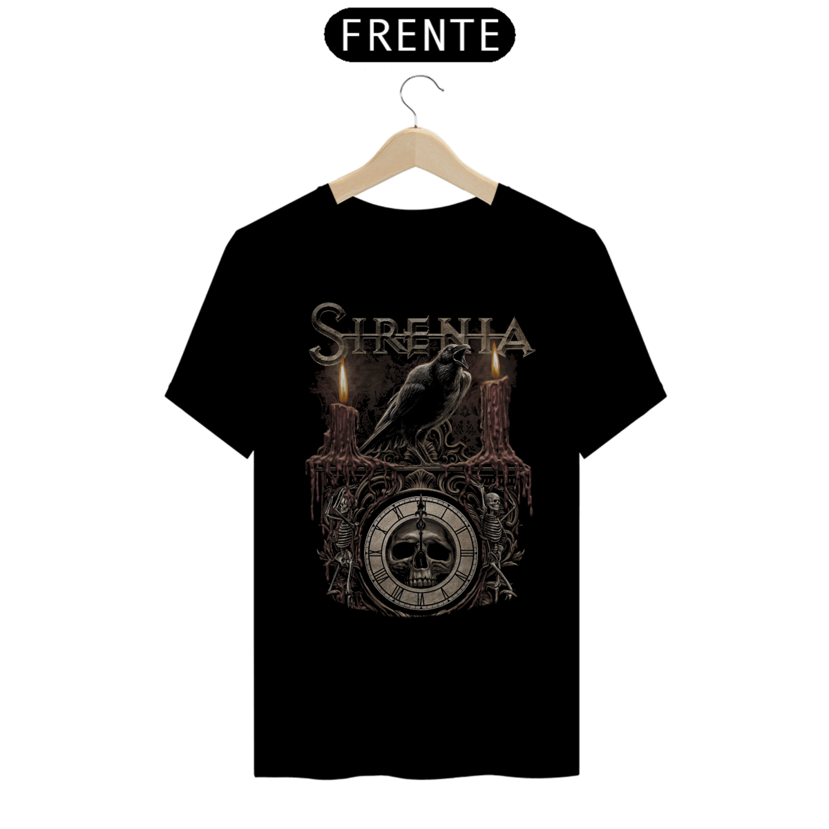 Nome do produto: Camiseta Sirenia - Crow