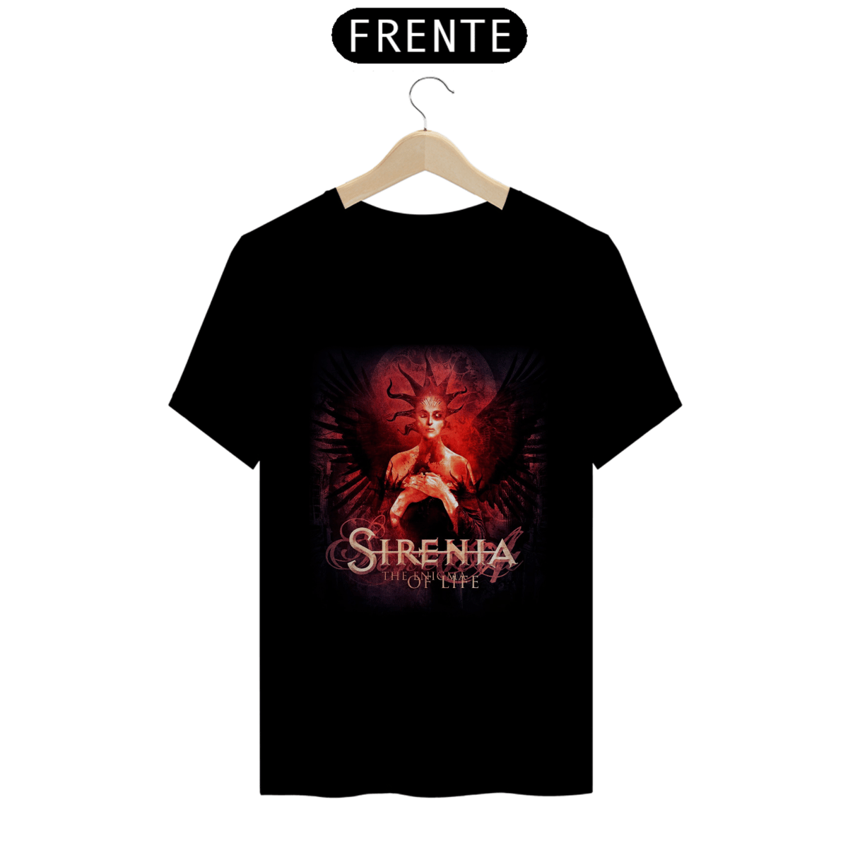 Nome do produto: Camiseta Sirenia - The Enigma of Life