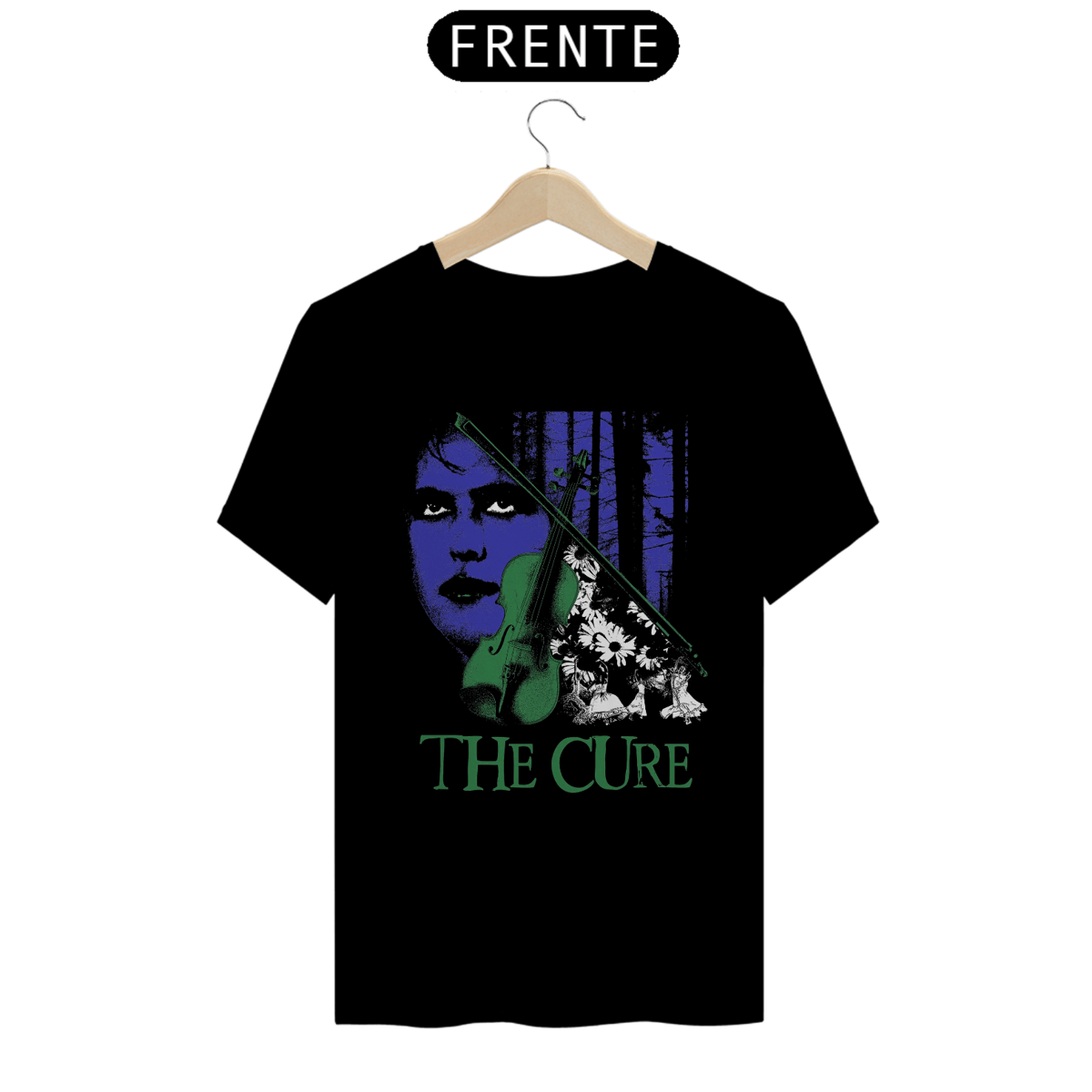 Nome do produto: Camiseta The Cure - Violin