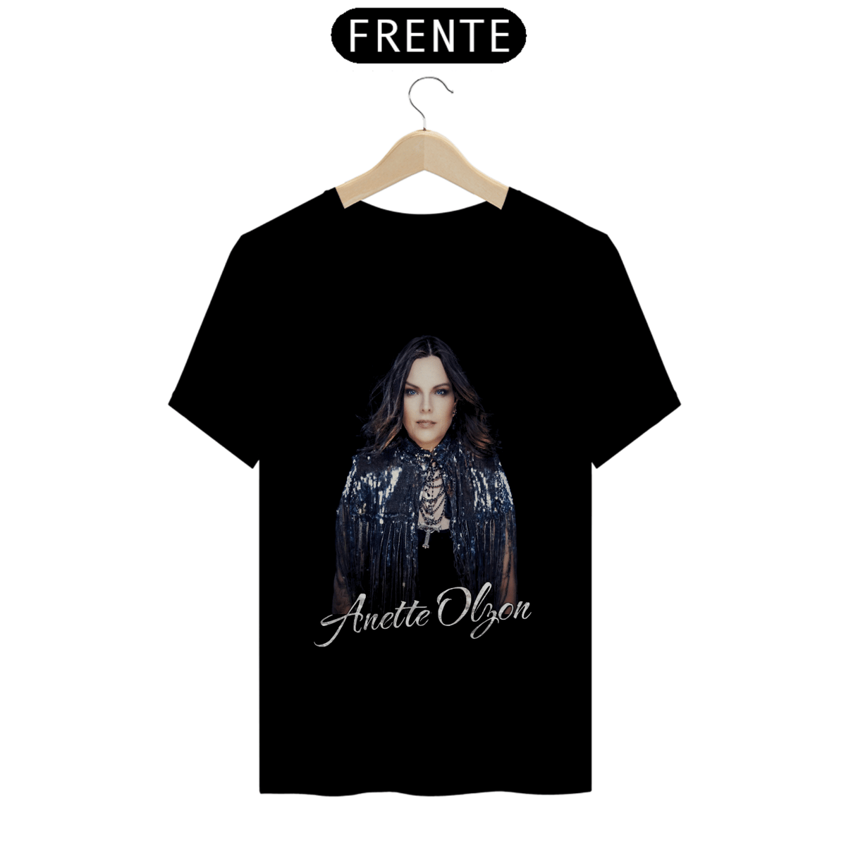 Nome do produto: Camiseta Anette Olzon - Sparkles