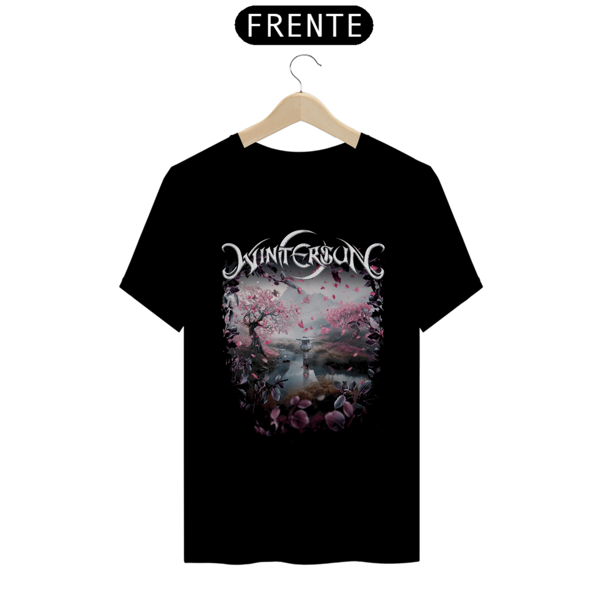 Nome do produto: Camiseta Wintersun - Silver Leaves