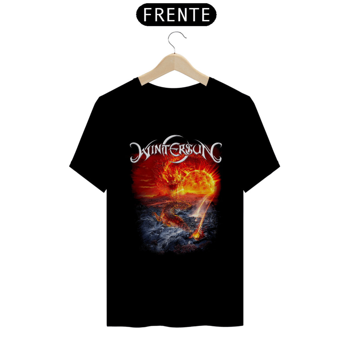 Nome do produto: Camiseta Wintersun - Fire Dragon