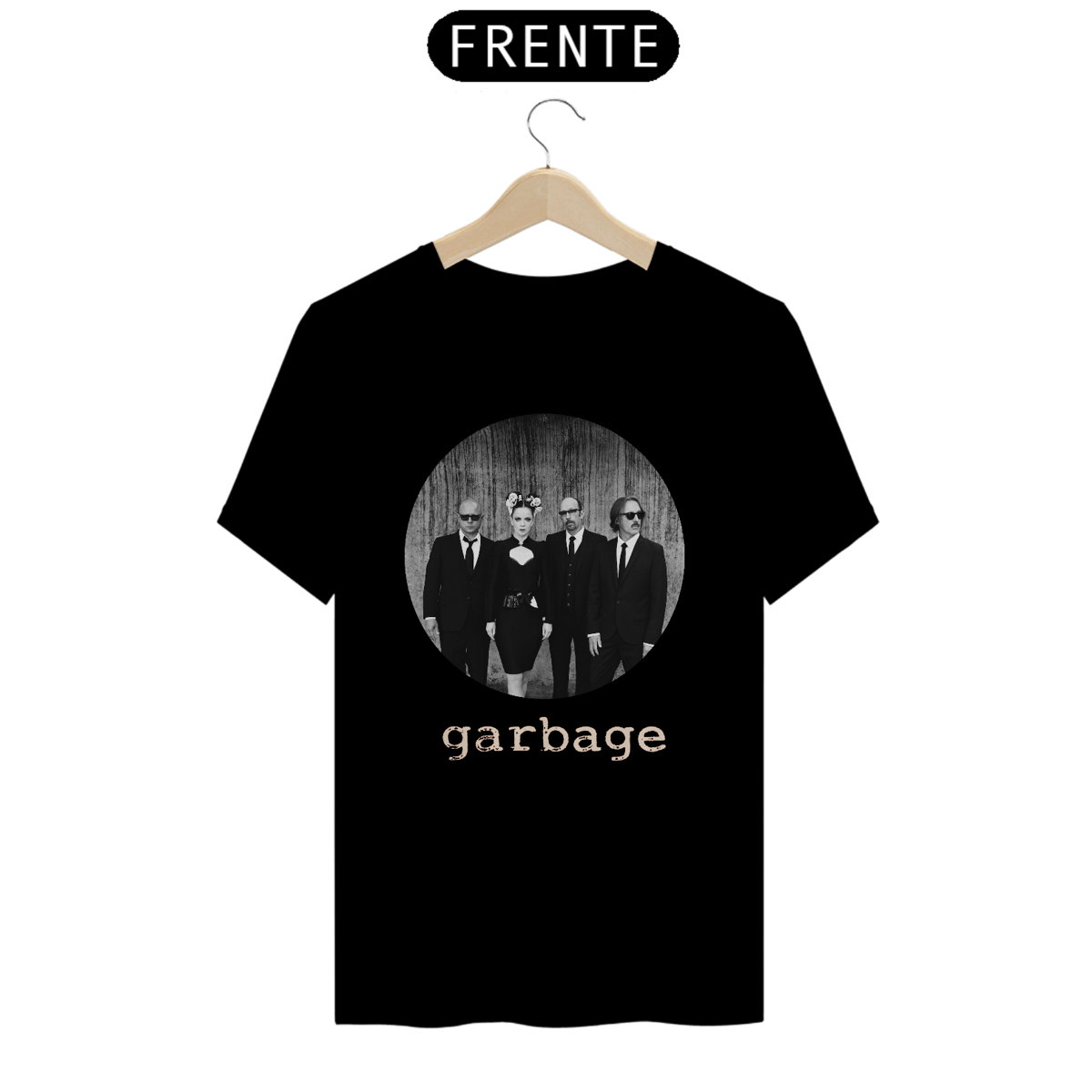 Nome do produto: Camiseta Garbage - Band