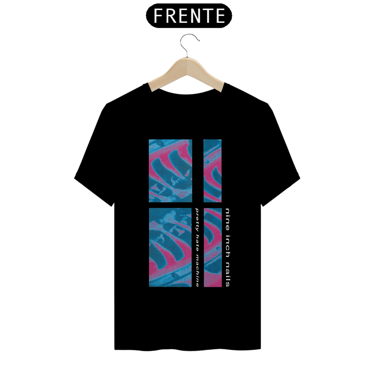 Nome do produto: Camiseta Nine Inch Nails - Pretty Hate Machine