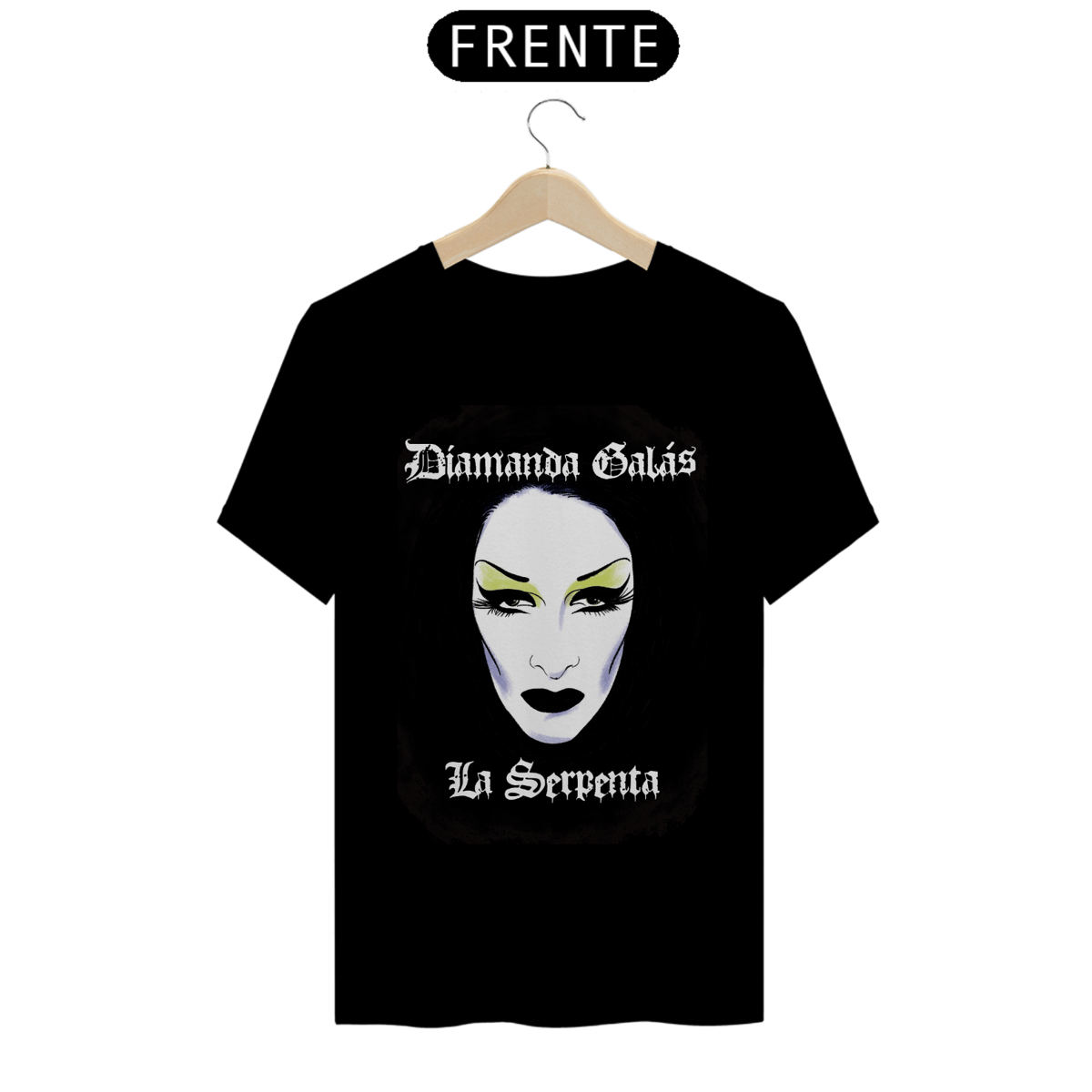 Nome do produto: Camiseta Diamanda Galás - La Serpenta