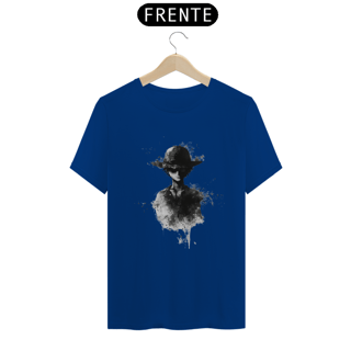 Nome do produto Camiseta Do Luffy Em Preto E Branco