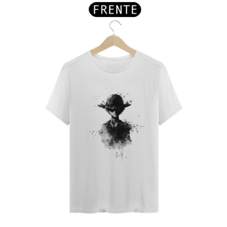 Nome do produto Camiseta Do Luffy Em Preto E Branco