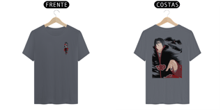 Nome do produto Camiseta  Itachi Uchiha - Com Kunai No Peito