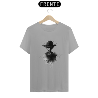 Nome do produto Camiseta Do Luffy Em Preto E Branco