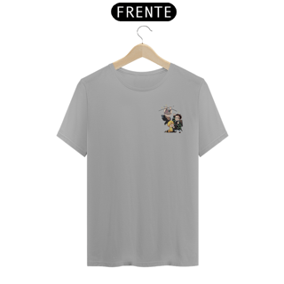 Nome do produto Camiseta Com Os Personagens - Tanjiro Kamado - Zenitsu Agatsuma -  Inosuke Hashibira