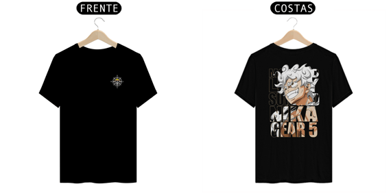 Camiseta Luffy Gear 5 Nika Anime One Piece 