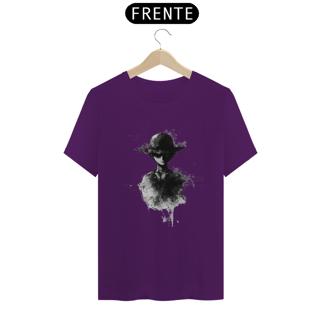 Nome do produto Camiseta Do Luffy Em Preto E Branco