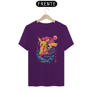 Nome do produto Camiseta Pikachu Pokemón  Unissex 