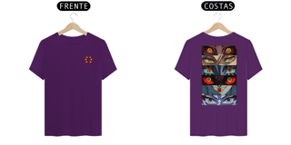 Nome do produto Camiseta Com  Os Olhos Dos Luas Superiores