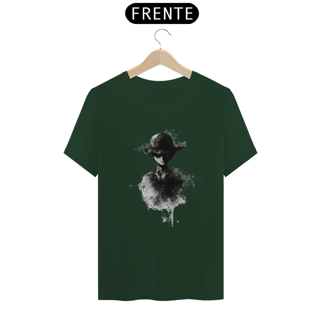 Nome do produto Camiseta Do Luffy Em Preto E Branco